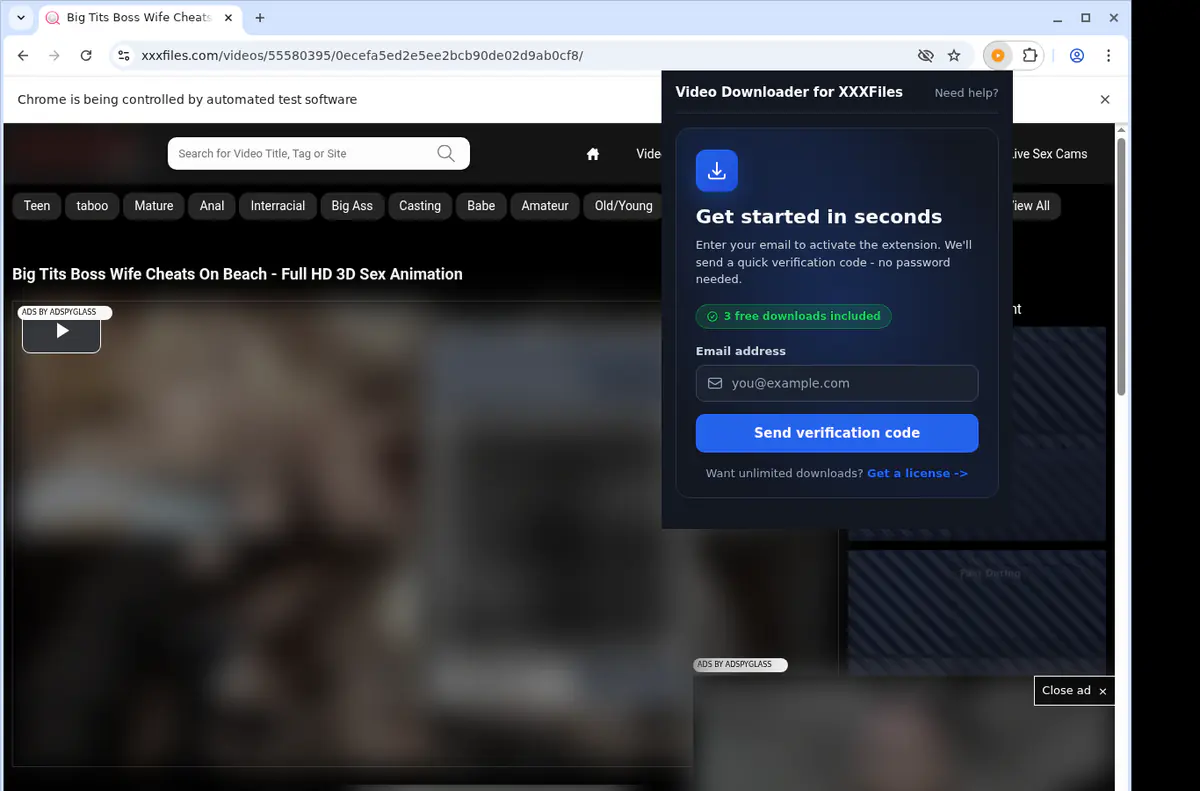 Xxxfiles Video Downloader screenshot 5